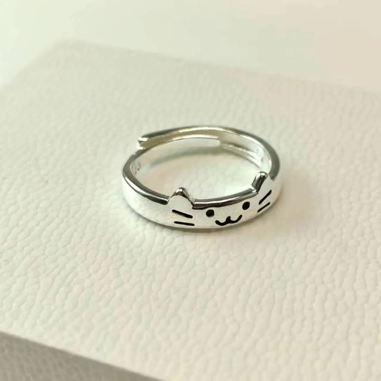 Cute Cat & Dog Couple Rings